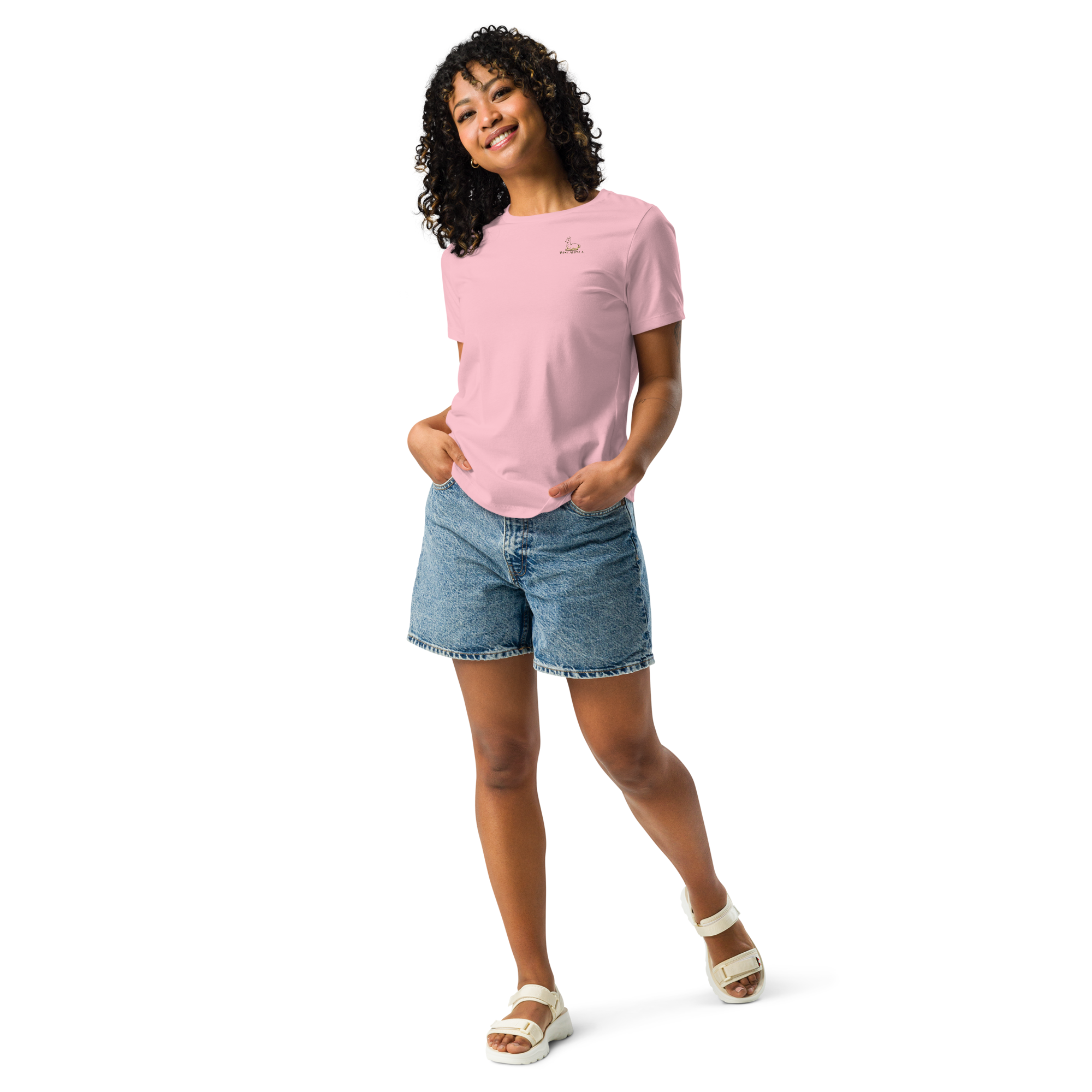 Women's "Praise the Good"  Relaxed Tee, Minimal Statement Back Print