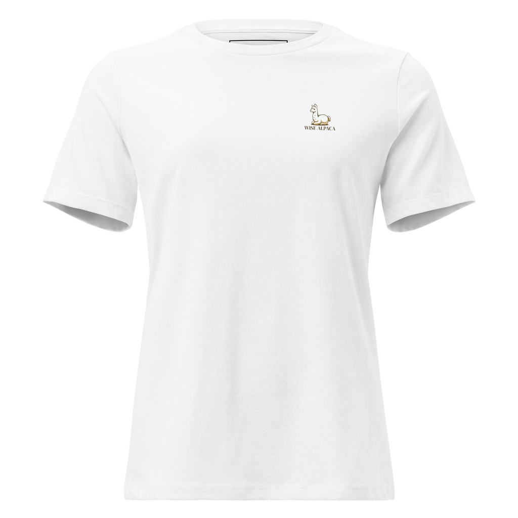 Women's "Praise the Good"  Relaxed Tee, Minimal Statement Back Print